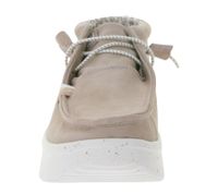Botines HEY DUDE Wendy Peak para mujer, estilo mocasín, con plantilla extraíble y piel auténtica, 40411-684, color rosa antiguo