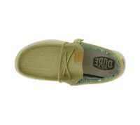 HEY DUDE Wally - Mocasines sin cordones estilo mocasín para mujer con plantilla extraíble 40296-267 Beige Arena