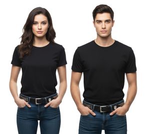 Cinturón punk MISFITS para hombre y mujer con diseño de calavera con tachuelas, negro