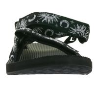 Sandalo da trekking TEVA Original Universal da donna o uomo, sandalo estivo sostenibile con suola in gomma EVA, sandalo da esterno, nero/bianco o nero/grigio