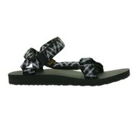 Sandalo da trekking TEVA Original Universal da donna o uomo, sandalo estivo sostenibile con suola in gomma EVA, sandalo da esterno, nero/bianco o nero/grigio