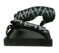 Sandalo da trekking TEVA Original Universal da donna o uomo, sandalo estivo sostenibile con suola in gomma EVA, sandalo da esterno, nero/bianco o nero/grigio