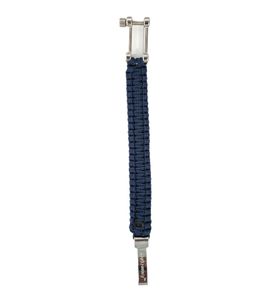 Braccialetto in Paracord I-BRACE, Corda di Sopravvivenza Intrecciata con Corda da Paracadute Antistrappo, Navi