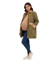 Cappotto 2 in 1, Cappotto da donna, Abbigliamento premaman, Giacca premaman, Giacca mezza stagione, Blu/Rosso/Beige a quadri o 936631 Verde