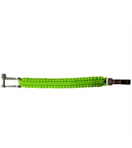 Pulsera de Paracord I-BRACE, Cuerda de Supervivencia Trenzada con Cordón de Paracaídas Resistente al Desgarro 550 IB1028 Menta