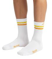 3 Paar Kappa Tennis-Socken Baumwoll-Strümpfe mit Kappa-Logo Alltags-Socken 371F4ZW A01 Weiß