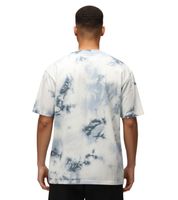 RE:COVERED X NFL Camiseta de los New England Patriots para hombre con varios estampados, algodón, blanco, azul, gris y multicolor