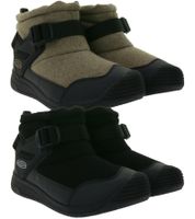 KEEN Hoodromeo Schnee-Schuhe isolierende Herren Winter-Stiefelette mit Fleece-Futter  bis -20 Grad Winter-Stiefel 102679 Schwarz oder Beige
