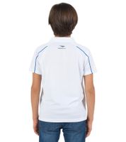PENALTY Polo Matis Jr. Children's Polo Shirt made of quick-drying DRY ON material, Sports Shirt 310703-1410 White/Blue