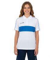 PENALTY Polo Matis Jr. Children's Polo Shirt made of quick-drying DRY ON material, Sports Shirt 310703-1410 White/Blue