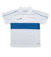 PENALTY Polo Matis Jr. Children's Polo Shirt made of quick-drying DRY ON material, Sports Shirt 310703-1410 White/Blue