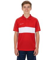 PENALTY Polo Matis Jr children's polo shirt made of quick-drying DRY ON material. Sports shirt 310703-4300 Red/White
