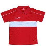 PENALTY Polo Matis Jr children's polo shirt made of quick-drying DRY ON material. Sports shirt 310703-4300 Red/White
