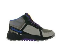 Timberland Solar Wave Lt Mid Herren Wander-Schuhe nachhaltige Hiking-Stiefel mit ReBOTL-Gewebe und GreenStride-Shole Trekking-Boots TB0A41YCK511 Grau/Bunt