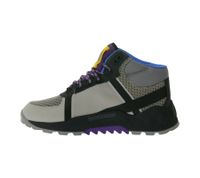 Timberland Solar Wave Lt Mid Herren Wander-Schuhe nachhaltige Hiking-Stiefel mit ReBOTL-Gewebe und GreenStride-Shole Trekking-Boots TB0A41YCK511 Grau/Bunt