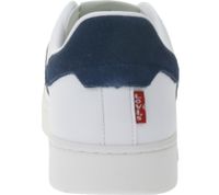 Levi's Swift, sneaker casual da donna e da uomo, effetto pelle, stringate, 235658-846N, bianco/blu navy