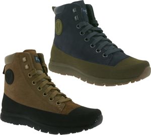 Chaussures de randonnée unisexes VASQUE Ascender avec semelle Vibram, chaussures de trekking durables en cuir véritable, coloris kaki/marron ou bleu foncé/vert