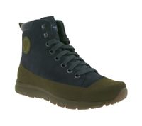 Chaussures de randonnée unisexes VASQUE Ascender avec semelle Vibram, chaussures de trekking durables en cuir véritable, coloris kaki/marron ou bleu foncé/vert