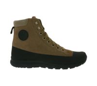 Chaussures de randonnée unisexes VASQUE Ascender avec semelle Vibram, chaussures de trekking durables en cuir véritable, coloris kaki/marron ou bleu foncé/vert