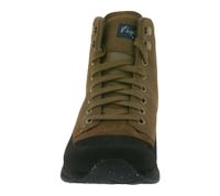 Chaussures de randonnée unisexes VASQUE Ascender avec semelle Vibram, chaussures de trekking durables en cuir véritable, coloris kaki/marron ou bleu foncé/vert