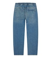 urbane Herren Baggy-Pants mit Bindeband Jeans im Jogger-Stil Denim-Hose BR-12000 in Dunkel-Blau oder Hell-Blau
