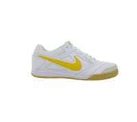 NIKE Gato Herren Low-Top-Sneaker Damen Retro Turnschuhe mit Echtleder Hallen-Schuhe HQ6019 101 Weiß/Gelb