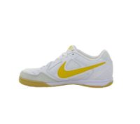 NIKE Gato Herren Low-Top-Sneaker Damen Retro Turnschuhe mit Echtleder Hallen-Schuhe HQ6019 101 Weiß/Gelb