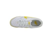 NIKE Gato Herren Low-Top-Sneaker Damen Retro Turnschuhe mit Echtleder Hallen-Schuhe HQ6019 101 Weiß/Gelb