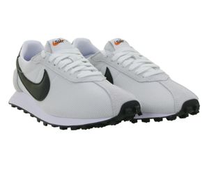 NIKE LD-1000 Women's Low-Top Sneakers, Retro Style Running Shoes with Genuine Leather, HF3227, Size 100, White/Gray