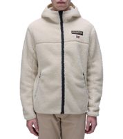 NAPAPIJRI T-Tynik FZH Herren Fleece-Jacke nachhaltige Sweat-Jacke mit seitlichen Eingriffstaschen Fleecejacke NP0A4IA8N1J1 Beige