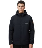 NAPAPIJRI A-Biois Breathable Softshell Jacket, Men's Transitional Jacket with Hood NP0A88TN1761 Dark Blue