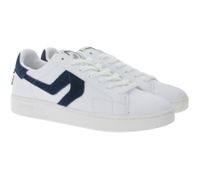 LEVI'S Swift Women's & Men's Casual Sneakers, Leather Overlay Look, Lace-Up Shoes 235658-846 White/Navy or White/Grey
