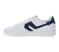 LEVI'S Swift Women's & Men's Casual Sneakers, Leather Overlay Look, Lace-Up Shoes 235658-846 White/Navy or White/Grey
