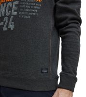 Sweat à capuche Erik pour homme FQ1924, en coton brodé, gris, référence 21900544-ME 200278