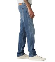 Jeans da uomo LEVI'S 511 Slim-Fit, pantaloni in denim slim, pantaloni in cotone 04511-6106 "Med Indigo - Worn In Optom" - Blu