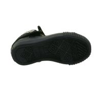 BRITISH KNIGHTS Roco Baby Mid-Top Sneaker mit Geparden-Muster Kleinkinder Schnür-Schuhe mit hoch- oder umklappbaren Schaft Mädchen B48-3709I-01 Schwarz