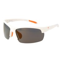 Gafas de sol deportivas Champion para hombre, lentes espejadas, polarizadas, categoría 3, CU502403 Marrón/Blanco