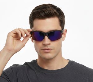 Champion Sport Sunglasses for Men, Polarized Sports Glasses, Vacation Glasses, Filter Category 3, CU514102, Black/Purple