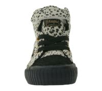 BRITISH KNIGHTS Dee Sneakers Mid-Top con Motivo per Bambini, Scarpe Stringate con Punta Rinforzata B48-3728I-01 Beige/Nero