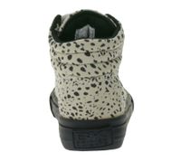BRITISH KNIGHTS Dee Sneakers Mid-Top con Motivo per Bambini, Scarpe Stringate con Punta Rinforzata B48-3728I-01 Beige/Nero