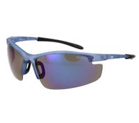 Gafas de sol deportivas Champion para hombre, gafas deportivas polarizadas, gafas de vacaciones, filtro de categoría 3 en azul oscuro/negro, negro/morado o azul grisáceo/azul