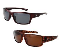 Occhiali da sole Champion da uomo, occhiali da sole casual polarizzati, occhiali da sole per le vacanze con e senza filtro, rosso bordeaux o marrone
