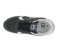 U.S ATHLETIC Speed Run Herren Sport-Sneaker in Canvas-Wildlederoptik Schnür-Schuhe Turnschuhe Grau, Schwarz, Weiß oder Navy