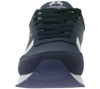U.S ATHLETIC Speed Run Herren Sport-Sneaker in Canvas-Wildlederoptik Schnür-Schuhe Turnschuhe Grau, Schwarz, Weiß oder Navy