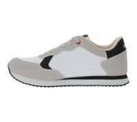 U.S ATHLETIC Speed Run Herren Sport-Sneaker in Canvas-Wildlederoptik Schnür-Schuhe Turnschuhe Grau, Schwarz, Weiß oder Navy