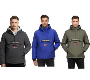 NAPAPIJRI Rainforest Water-Repellent Anorak Jacket Winter Jacket Gray, Black, Royal Blue, Dark Blue, or Khaki