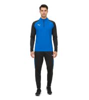 PUMA Teamliga 1/4 Zip Top Men's Sweatshirt Sustainable Training Shirt with dryCELL Sport Shirt 657236 02 Blue