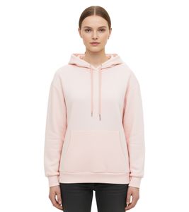 ZWILLINGSHERZ Hoodie Damen Sweat-Pullover Kapuzenpullover mit Tasche 46093-13 Rosa