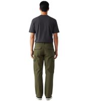 Pantalon cargo LEVI'S pour homme, coupe droite, 100 % coton, vert olive, réf. A7364-0036