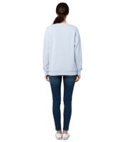 ZWILLINGSHERZ Pullover Damen Sweat-Pullover schlichter Winter-Pulli mit Rundhals 46092 Grau, Beige oder Hellblau
